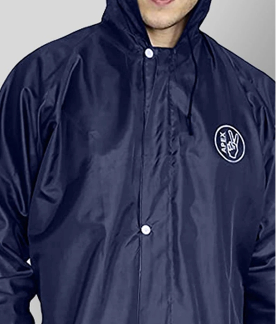 Goodluck Navy Rain Coat - 2XL