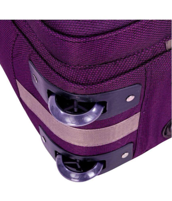 AXEN BAGS - Purple Polyester Duffle Trolley - Onesize