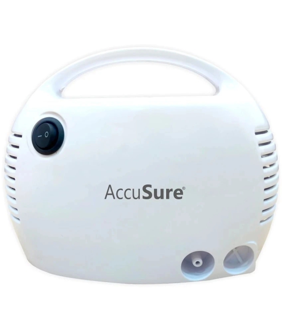 AccuSure Piston Compressor Nebulizer Machine For Adults And Kids With Pediatric Mask2 Year Warranty