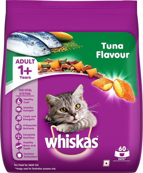 Whiskas Tuna Adult Dry Cat Food 3 Kgs