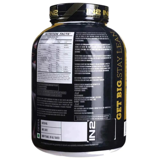 IN2 Nutrition Whey Protein-Cafe Mocha