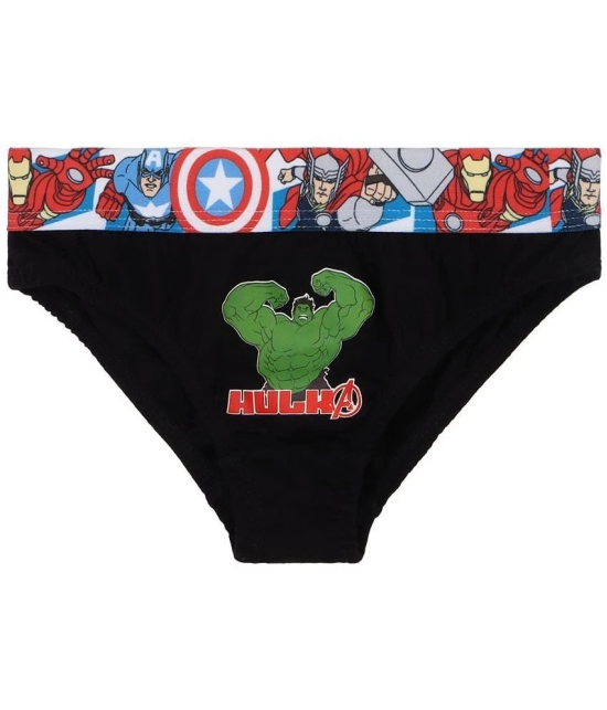 AVENGERS BOYS BRIEF SOLID ASSORTED Pack Of 4 - None