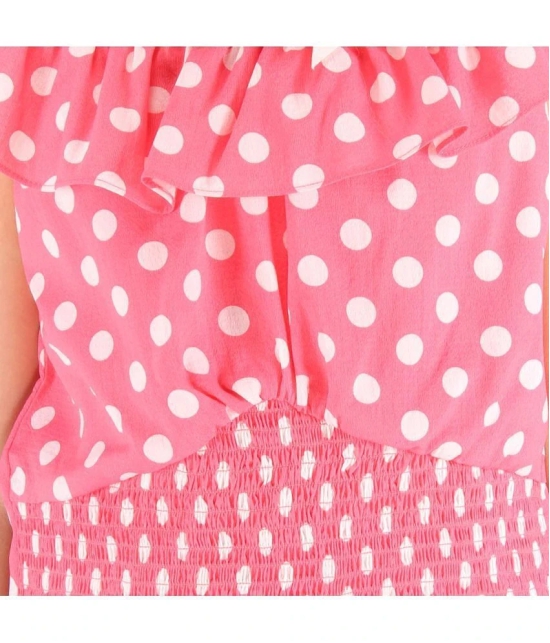 Smart Casual Polka Dotted Top - None