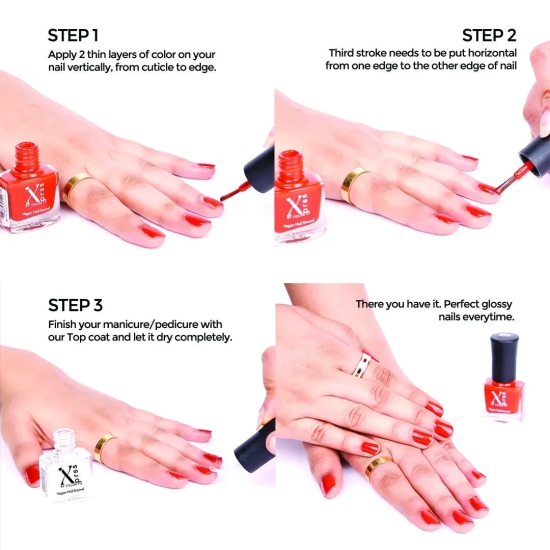 Color Fx Nail Fix Bite & Nail Enamel Xprss Strawberry Pink, 204-304