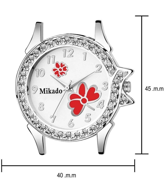 Mikado Leather Round Womens Watch