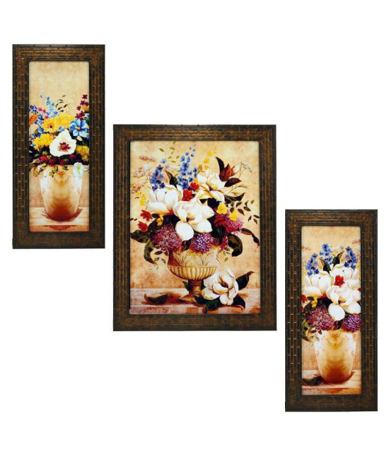 Indianara - Floral Painting With Frame