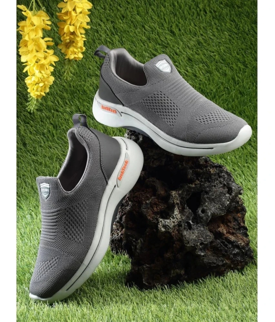 Action Sports Shoes For Men Gray Mens Sports Running Shoes - None