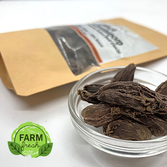 Black Cardamom | Badee Elaichi-50 gms