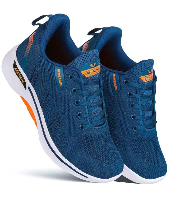 Bersache Casual Shoes Blue Mens Outdoor - None