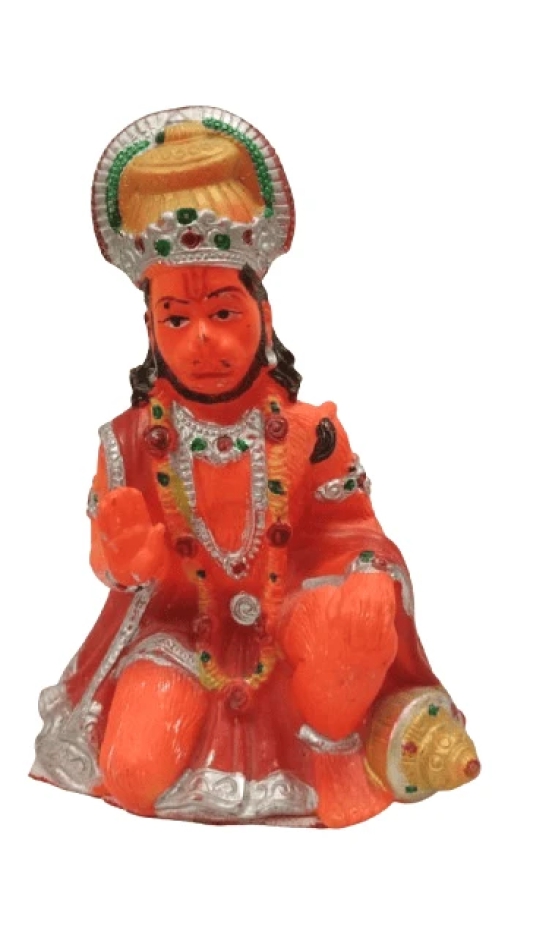 Lord Hanuman Statue | Hindu God | Bajrangbali | Hanuman ji | Idol | Murti | Home Decor | Temple | Worship | Gift