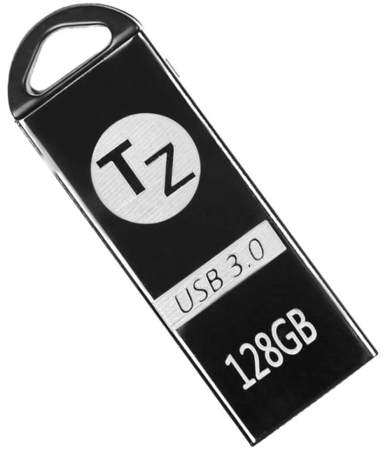 T ZED - 128GB Pendrive Pen Drive ( 128GB ) - Silver