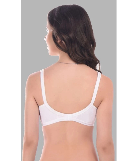 Madam - White Cotton Non Padded Womens Minimizer Bra ( Pack of 1 ) - None