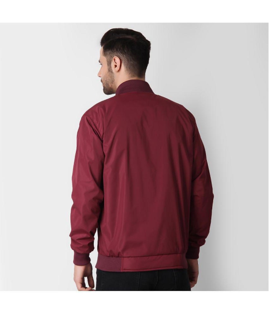 Forbro - Maroon Nylon Regular Fit Men's Windcheater Jacket ( Pack of 1 ) - None