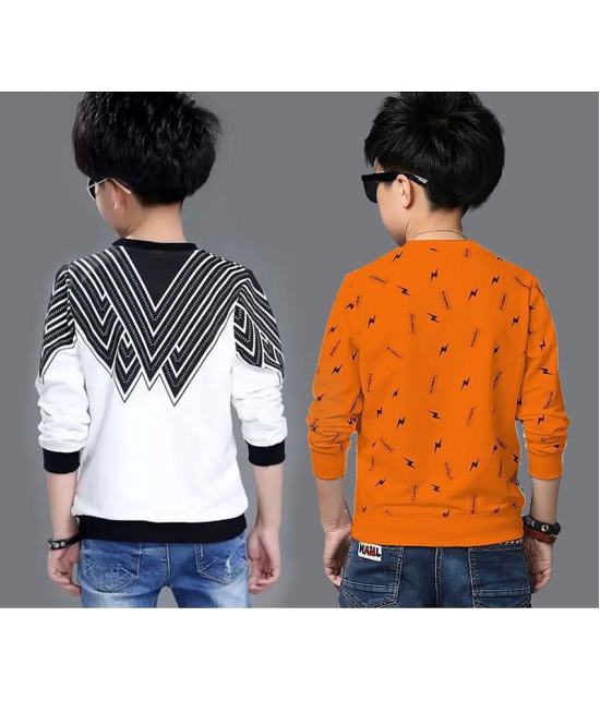 Supersquad - Multi Color Cotton Boys Sweatshirt ( Pack of 2 ) - None