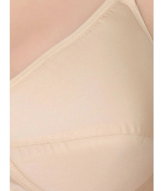 Bodycare Beige Cotton Heavily Padded Womens Everyday Bra ( Pack of 1 ) - None