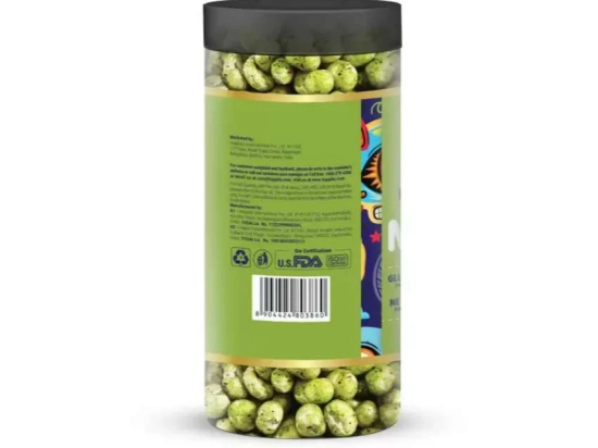 Happilo Makhana Perky Pudina In Olive Oil Jar 80g