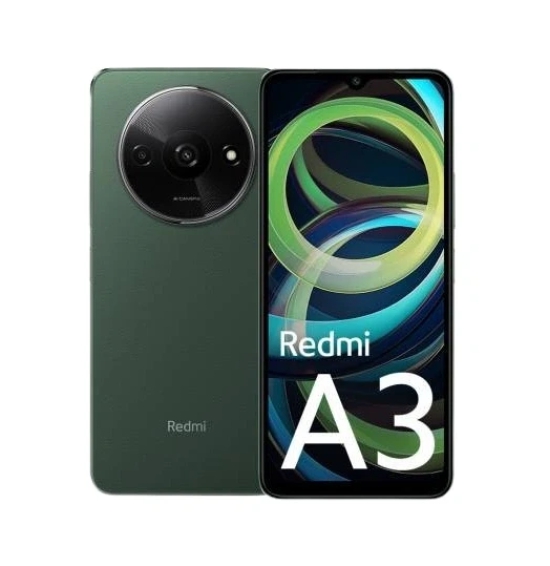 REDMI A3 (Color - Olive Green, Storage - 128 GB, Ram - 4 GB) by ZALANI COLLECTION NX