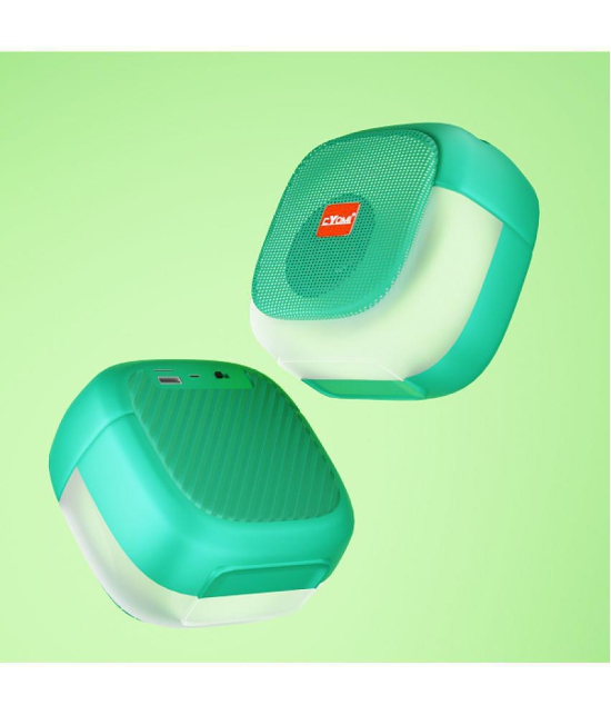 CYOMI Cy631 5 W Bluetooth Speaker Bluetooth v5.0 with SD card Slot Playback Time 4 hrs Green - Green