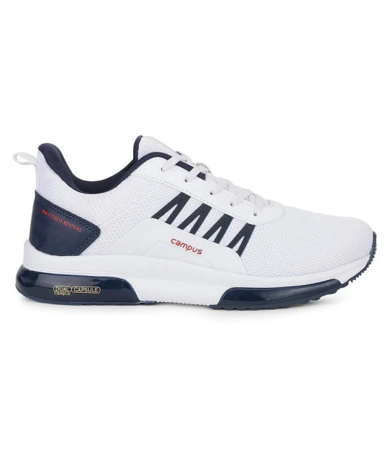 Campus BRAZIL PRO White  Mens Sports Running Shoes - None