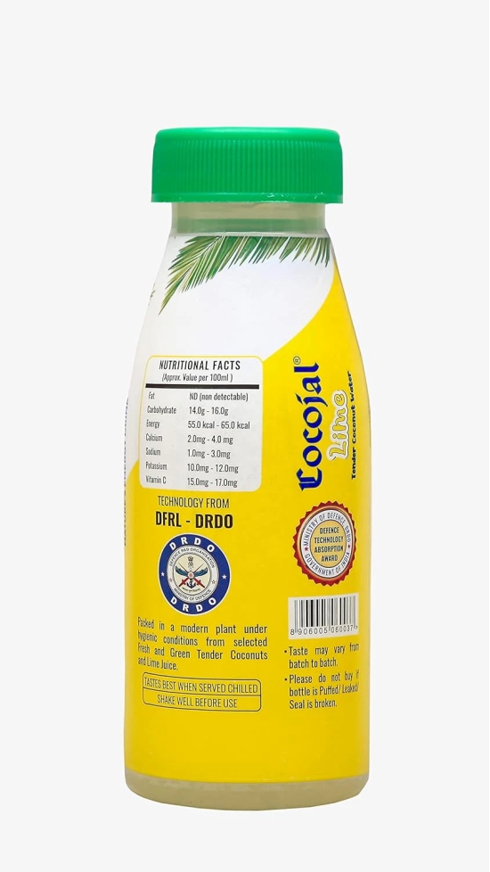 Coco Jal Cocojal Lime Tender Coconut Water, 200 Ml