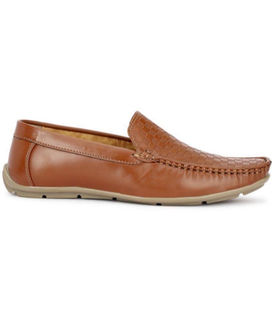 Buxton - Tan Men's Slip on - 6