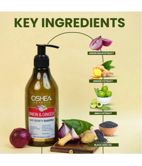 Oshea Herbals Onion And Ginger Shampoo 300Milliliters