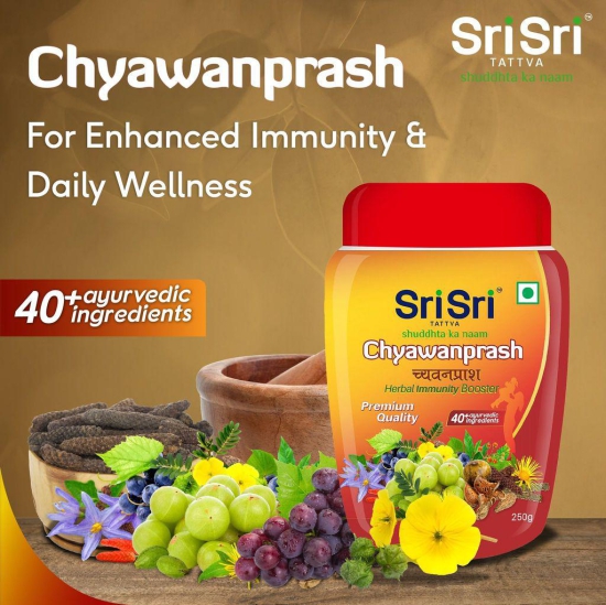 Sri Sri Tattva Chyawanprash - Herbal Immunity Booster, 250g