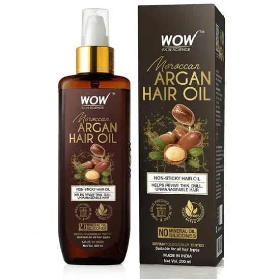 Moroccan Argan Hair Oil 200 ML(Pump)