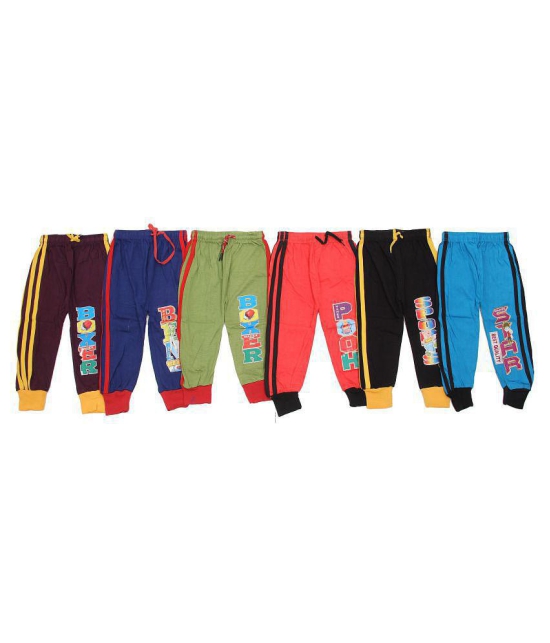 Baby boy cotton track pant (pack of 6) - None