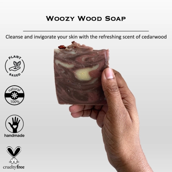 Woozy Wood Soap-Pack of 3