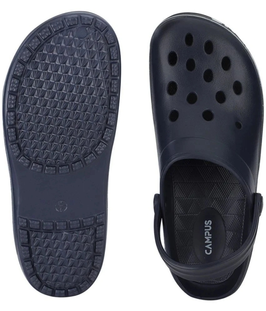 Campus - Navy Blue Mens Clogs - None