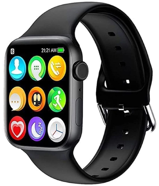 Life Like Series 9 BT Calling Wireless Charger Black Smart Watch