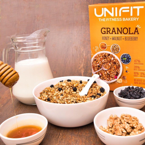 UNIFIT Instant Baked Crunchy Granola 500g