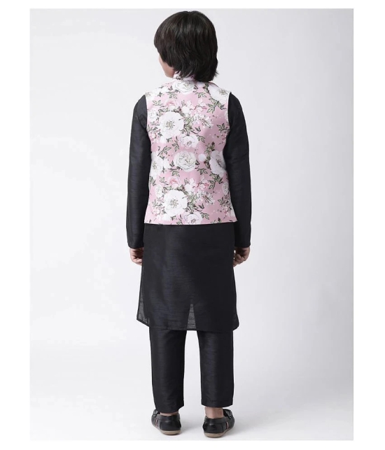 Boys 3Pc Kurta Pyjama and Waistcoat Set - None