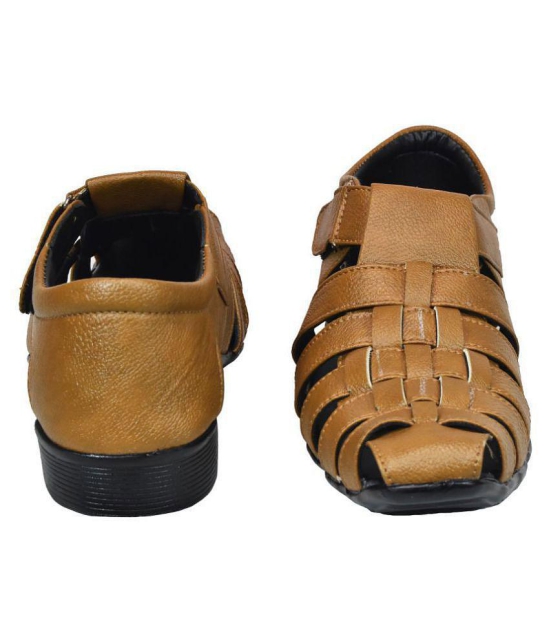 IndiForce - Brown  Men's Sandals - 5