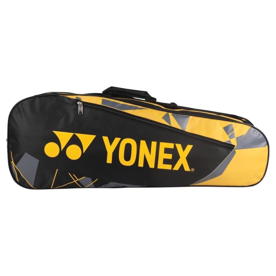 Yonex SUNR 23015 Badminton Kitbag (Colour - BLACK/YELLOW) by Total Sporting And Fitness Solutions Pvt Ltd