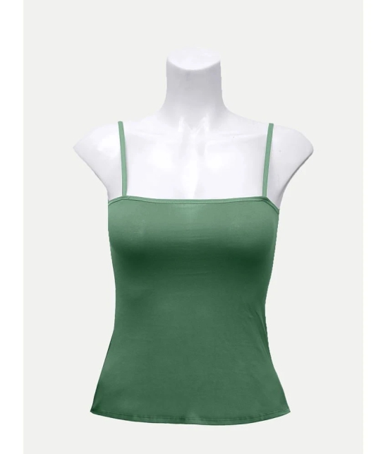 Radprix Cotton Camisoles - Green Single - None