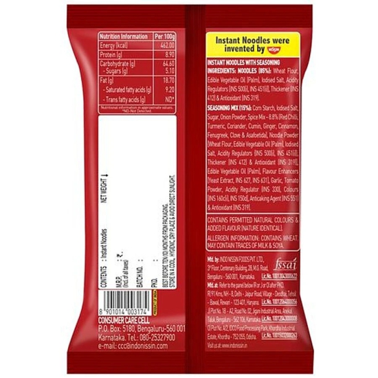 Top Ramen Curry Noodles, 70 Gm