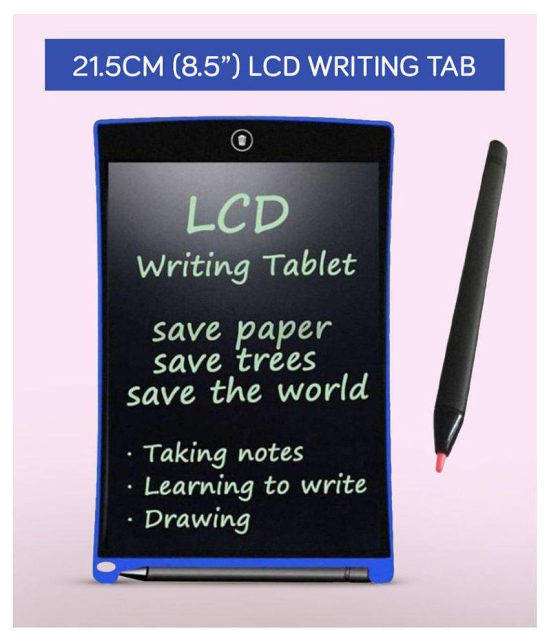 8.5 Inch LCD Writing Tablet Pad, Electronic Handwriting Drawing writer Board with Erase Button | Suitable for Kids and Adults