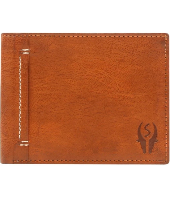 samtroh - PU TAN Mens Regular Wallet ( Pack of 1 ) - Tan