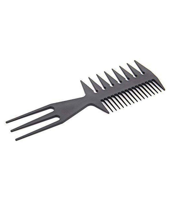 Lenon Professional 10 Pcs Comb With Stainless Steel Salon Razor Pack of 2