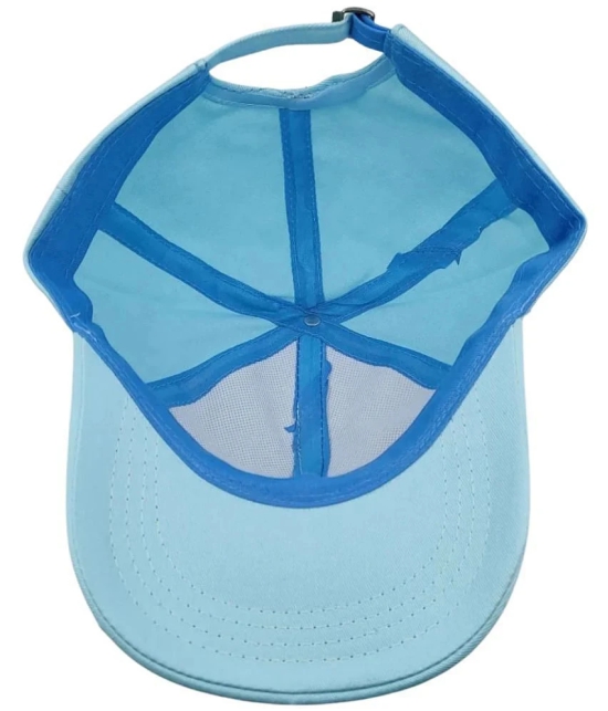 Zacharias - Blue Cotton Mens Cap ( Pack of 1 ) - Blue