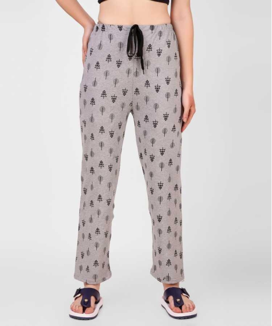 Women Printed Lowers with Drawstring Pyjamas