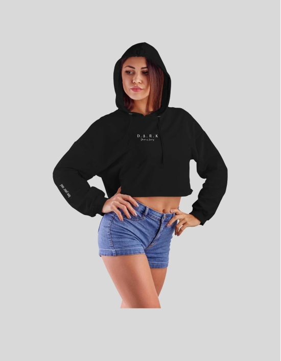 Love Cropped Hoodie-M