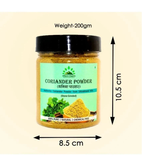 Hillpure Organic 200 gm Dhaniya (Coriander) ( Pack of 2 )