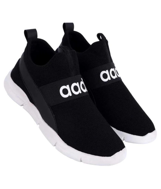 Aadi - Black Mens Slip-on Shoes - 9