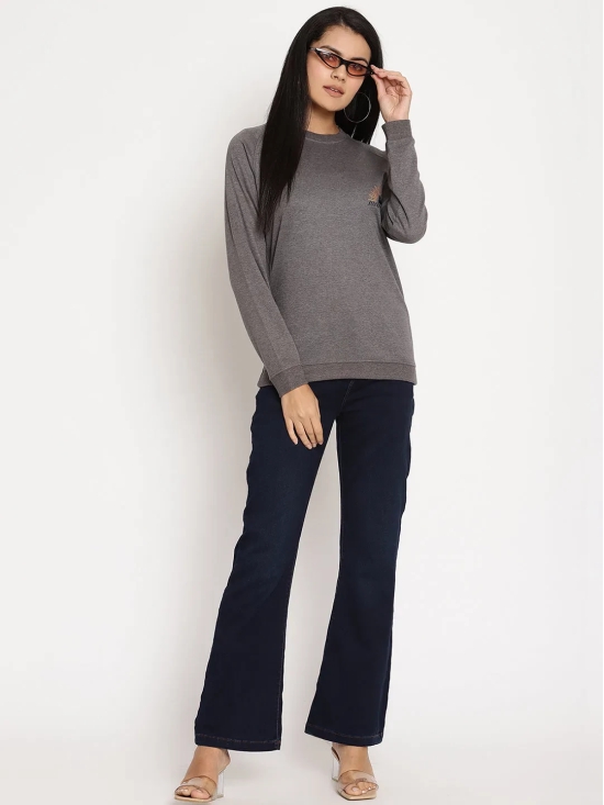 Women Grey Wanderer Sweatshirt-M