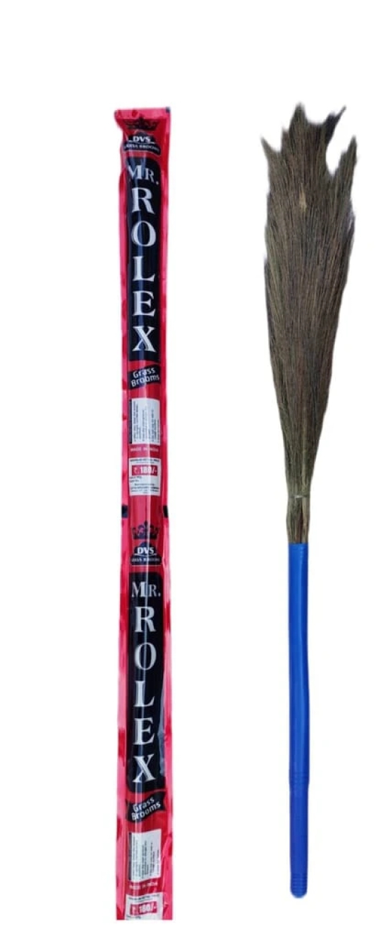 ROLEX Blue Handle Grass Broom