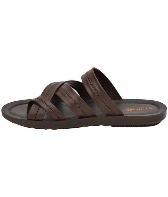 Aerowalk - Brown Mens Thong Flip Flop - None