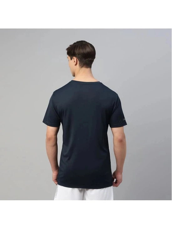 Dida Sportswear Navy Blue Polyester Regular Fit Mens Sports T-Shirt ( Pack of 1 ) - None